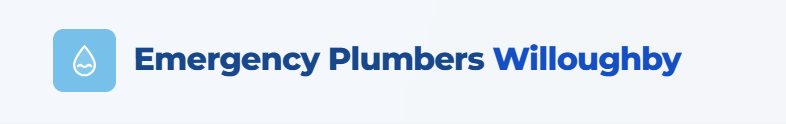 Emergency Plumbers Willoughby